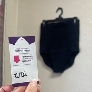 Shapermint High-Waisted Shaper Panty in Black